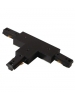 Halo Compatible T-Connector - Black Color - Halo Style Track System - Liteline H-TC6103-BK